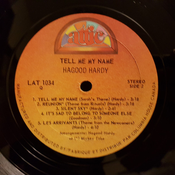 Hagood Hardy - Tell Me My Name (LP, Album, Club) (Mint (M)) - Image 4