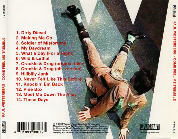 Paul Westerberg - Come Feel Me Tremble (CD, Album) (Near Mint (NM or M-)) - Image 2