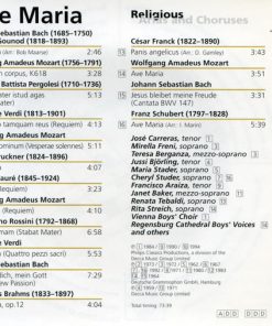 Alternative view of Various - Ave Maria - Religious Arias And Choruses (CD, Comp) (Near Mint (NM or M-))