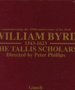 William Byrd - The Tallis Scholars, Peter Phillips (2) - Commemorating The 450th Anniversary Of His Birth (2xCD, Album, Comp, Jew) (Very Good Plus (VG+))