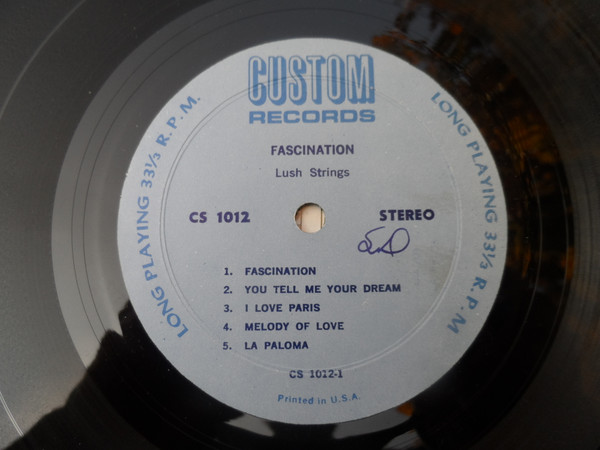 Lush Strings - Fascination (LP, Album) (Mint (M)) - Image 3