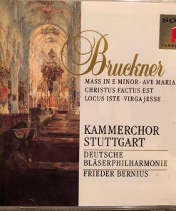 Anton Bruckner, Frieder Bernius, Kammerchor Stuttgart, Deutsche Bläserphilharmonie (2) - Mass In E Minor • Ave Maria • Christus Factus Est • Locus Iste • Virga Jesse (CD, Comp) (Near Mint (NM or M-))