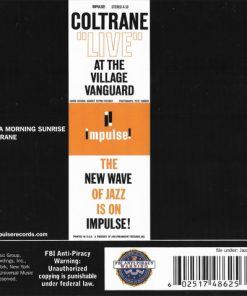 Alternative view of John Coltrane - "Live" At The Village Vanguard (CD, Album, RE, Dig) (Near Mint (NM or M-))