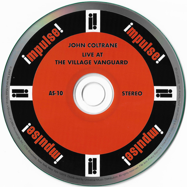 John Coltrane - "Live" At The Village Vanguard (CD, Album, RE, Dig) (Near Mint (NM or M-)) - Image 3