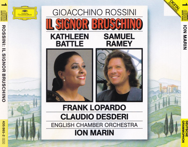Gioacchino Rossini - Kathleen Battle, Samuel Ramey, Frank Lopardo, Claudio Desderi, English Chamber Orchestra, Ion Marin - Il Signor Bruschino (CD) (Near Mint (NM or M-))