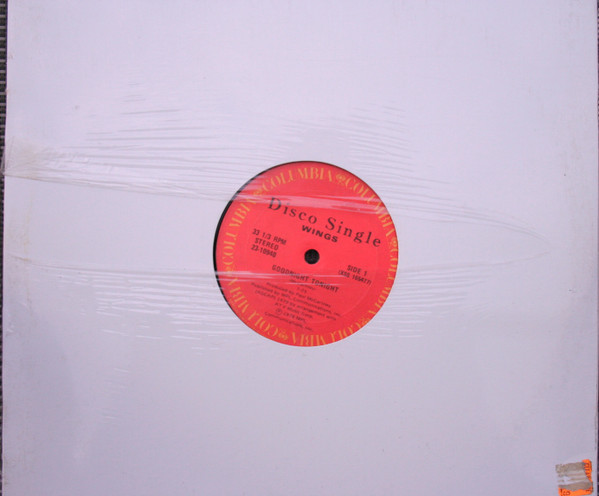 Wings (2) - Goodnight Tonight (12") (Mint (M))