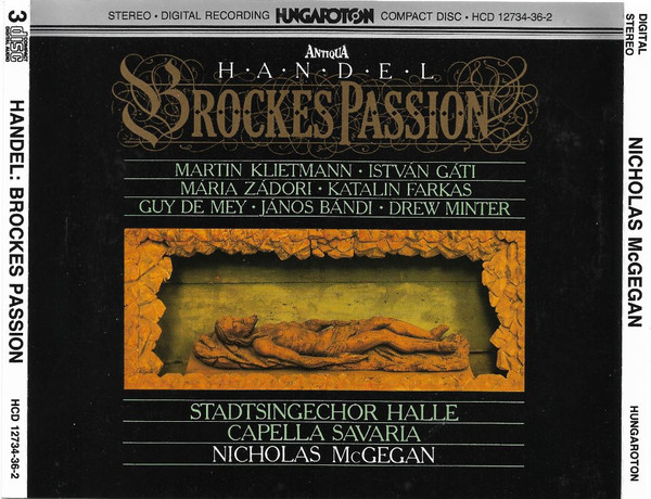 Georg Friedrich Händel - Brockes Passion (3xCD, Album) (Near Mint (NM or M-)) - Image 4