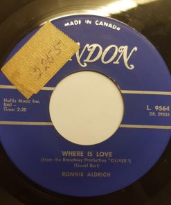 Ronnie Aldrich - As Long As He Needs Me (7", Single) (Very Good Plus (VG+))