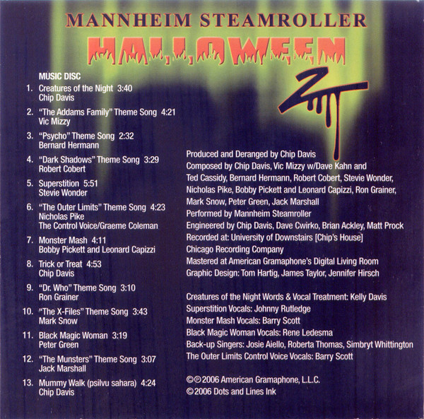 Mannheim Steamroller - Halloween 2: Creatures Collection (2xCD, Album + DVD-V) (Mint (M)) - Image 4