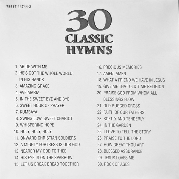 Various - 30 Classic Hymns (CD, Comp) (Near Mint (NM or M-)) - Image 4