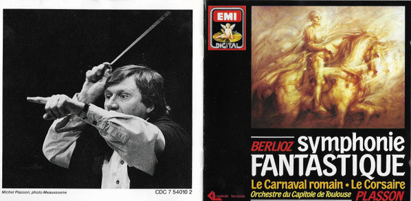 Hector Berlioz, Michel Plasson, Orchestre National Du Capitole De Toulouse - Symphonie Fantastique - Carnaval Romain - Le Corsaire (CD) (Near Mint (NM or M-)) - Image 2