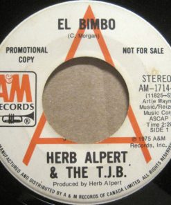 Herb Alpert & The Tijuana Brass - El Bimbo (7", Single, Mono, Promo) (Very Good Plus (VG+))