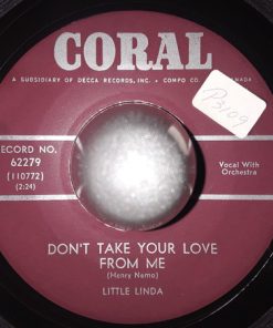 Little Linda - Hey Little Lover ! / Don't Take Your Love From Me (7", Single) (Very Good Plus (VG+))