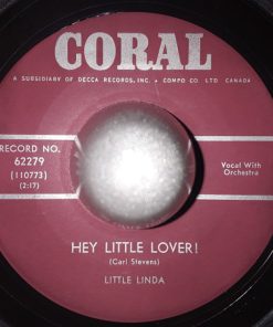 Alternative view of Little Linda - Hey Little Lover ! / Don't Take Your Love From Me (7", Single) (Very Good Plus (VG+))