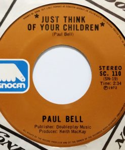 Paul Bell (9) - Just Think Of Your Children / Wait At Your Door (7", Single) (Very Good Plus (VG+))