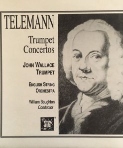 Georg Philipp Telemann, John Wallace (4), William Boughton, English String Orchestra - Trumpet Concertos (CD, Album) (Near Mint (NM or M-))