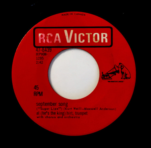Al Hirt - Up Above My Head (7", Single) (Very Good Plus (VG+)) - Image 2