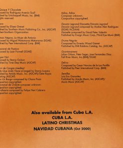 Alternative view of Cuba L.A. - Dos (CD, Album) (Mint (M))