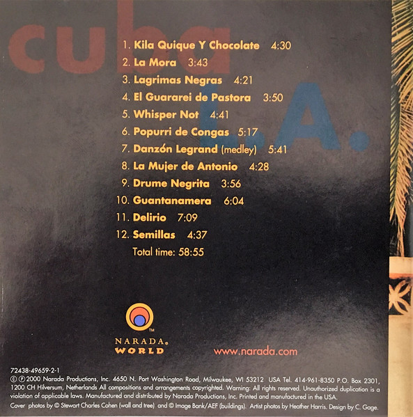Cuba L.A. - Dos (CD, Album) (Mint (M)) - Image 3