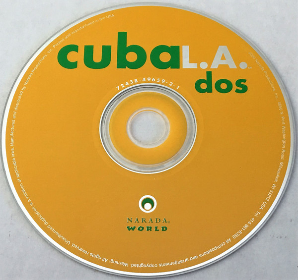 Cuba L.A. - Dos (CD, Album) (Mint (M)) - Image 4