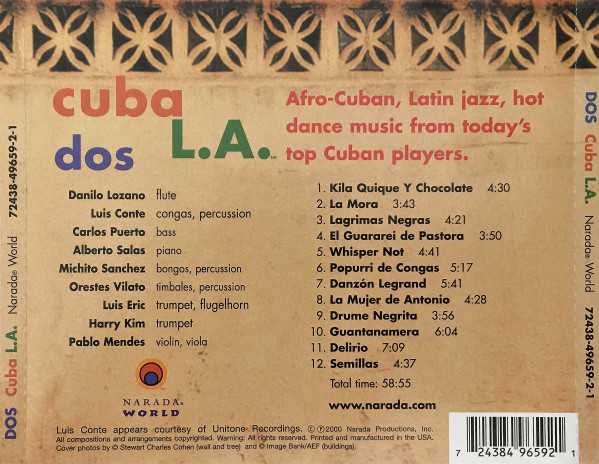 Cuba L.A. - Dos (CD, Album) (Mint (M)) - Image 5
