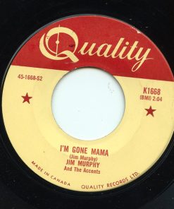 Alternative view of Jim Murphy (7) And  The Accents (7) - Plumb Crazy / I'm Gone Mama (7") (Very Good Plus (VG+))