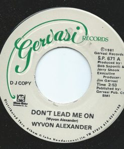 Wyvon Alexander - Don't Lead Me ON (7", Promo) (Very Good Plus (VG+))