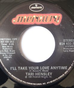 Alternative view of Tari Hensley - I'll Take Your Love Anytime (7", Single, Promo) (Near Mint (NM or M-))