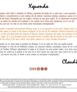 Alternative view of Claudia Martínez De Alba - Xquenda (CD, Album) (Near Mint (NM or M-))