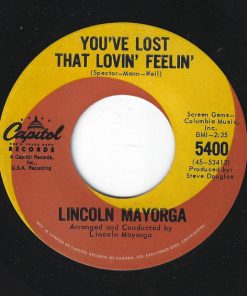 Alternative view of Lincoln Mayorga - Theme From Lord Jim / You've Lost That Lovin' Feelin' (7", Single) (Very Good Plus (VG+))