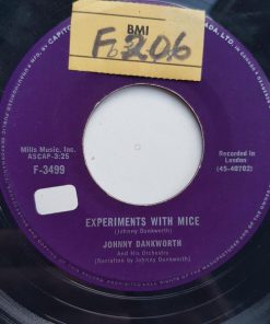 Alternative view of The John Dankworth Orchestra - Experiments With Mice / Applecake (7", Single) (Very Good (VG))