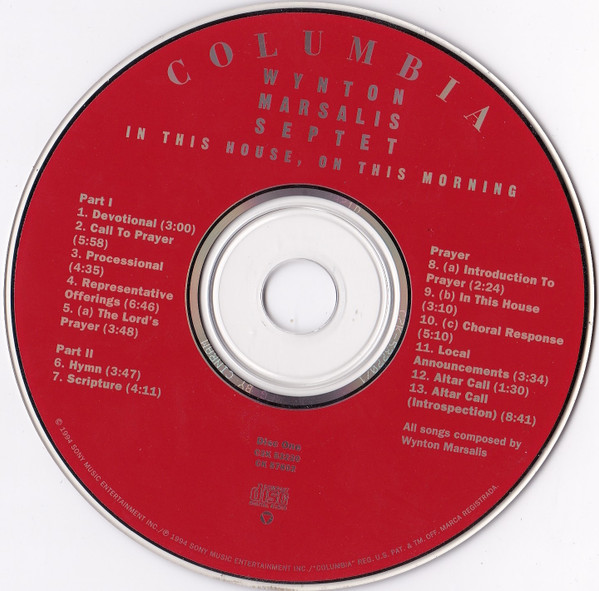 Wynton Marsalis Septet - In This House, On This Morning (2xCD, Album) (Near Mint (NM or M-)) - Image 4