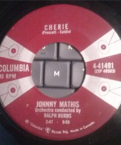 Alternative view of Johnny Mathis - The Best Of Everything / Cherie (7", Single) (Very Good Plus (VG+))