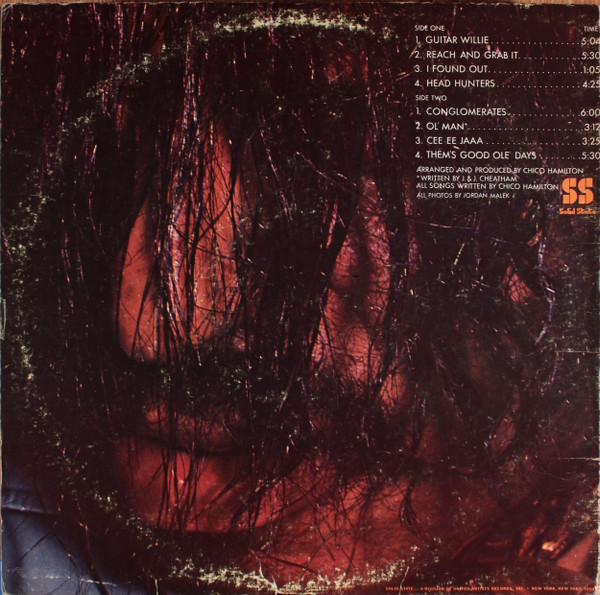 Chico Hamilton - The Head Hunters (LP, Album, Gat) (Mint (M)) - Image 4