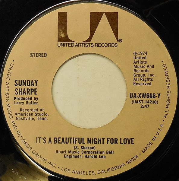 Sunday Sharpe - I Gave All I Had To Him (7", Single) (Near Mint (NM or M-)) - Image 2