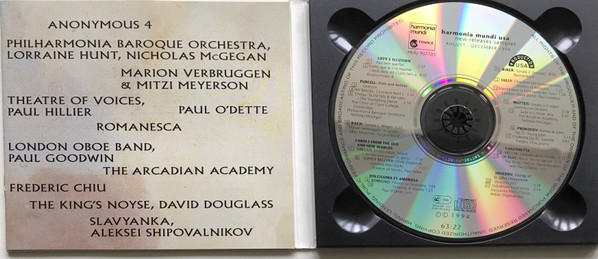 Various - August - December 1994 (CD, Album, Comp) (Near Mint (NM or M-)) - Image 2