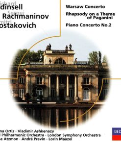 Cristina Ortiz, Vladimir Ashkenazy, Royal Philharmonic Orchestra, London Symphony Orchestra, Moshe Atzmon, André Previn, Lorin Maazel - Addinsell: Warsaw Concerto; Rachmaninov: Rhapsody On A Theme Of Paganini; Shostakovich: Piano Concerto No. 2  (CD, Comp) (Near Mint (NM or M-))