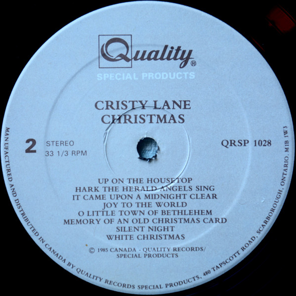 Cristy Lane - Christmas (LP, RE) (Mint (M)) - Image 4