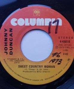 Alternative view of Johnny Duncan (3) - Sweet Country Woman / The Look In Baby's Eyes (7", Single) (Near Mint (NM or M-))