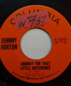 Johnny Horton - Hooray For That Little Difference / Tell My Baby I Love Her (7", Single) (Very Good (VG))