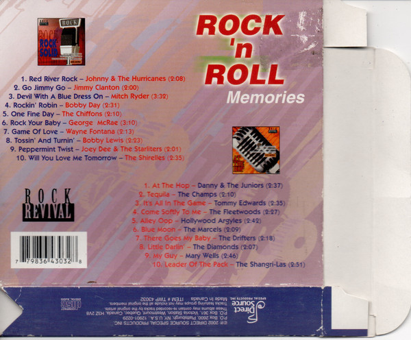 Various - Rock 'n Roll Memories (2xCD, Comp) (Mint (M)) - Image 2