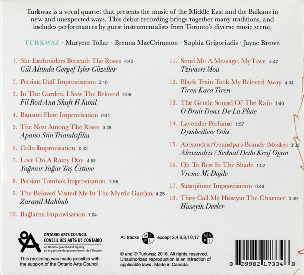 Turkwaz - Nazar (CD, Album) (Near Mint (NM or M-)) - Image 2