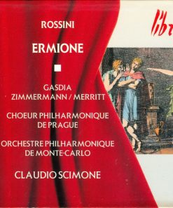 Gioacchino Rossini - Cecilia Gasdia / Margarita Zimmermann / Chris Merritt, Prague Philharmonic Chorus, Orchestre Philharmonique De Monte-Carlo, Claudio Scimone - Ermione (2xCD, Album, RE + Box, Sli) (Near Mint (NM or M-))