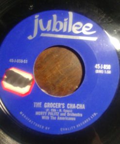 Morty Palitz & Orchestra With The Americanos - The Grocer's Cha-Cha / Eso Es El Amor = This Is Love (7", Single) (Very Good Plus (VG+))