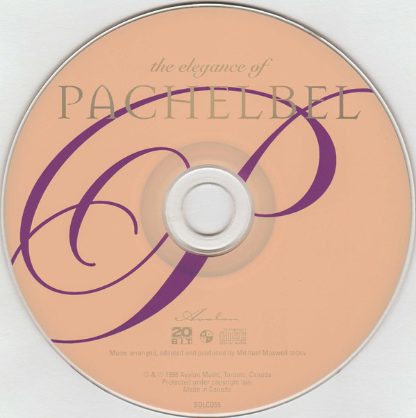 Michael Maxwell - The Elegance Of Pachelbel (CD, Album) (Near Mint (NM or M-)) - Image 3
