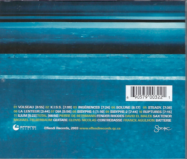 Pierre de Bethmann Quintet - Ilium (CD, Album) (Near Mint (NM or M-)) - Image 3