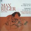 Max Reger / Susanne Lautenbacher, Berliner Sinfonie Orchester Conductor Günther Wich - Violinkonzert A-Dur Op. 101 (CD) (Near Mint (NM or M-))