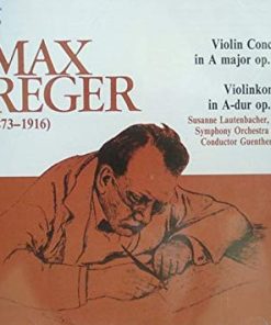 Max Reger / Susanne Lautenbacher, Berliner Sinfonie Orchester Conductor Günther Wich - Violinkonzert A-Dur Op. 101 (CD) (Near Mint (NM or M-))