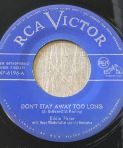 Eddie Fisher - Don't Stay Away Too Long / Song Of The Dreamer (7", Single) (Very Good Plus (VG+))
