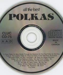 Alternative view of Various - All The Best Polkas - 20 Polka Favorites (CD, Comp) (Near Mint (NM or M-))